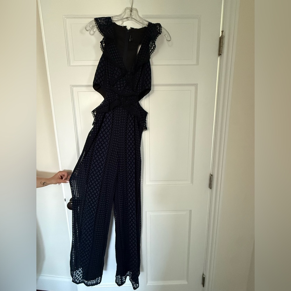 JayGodfrey Navy and Black romper